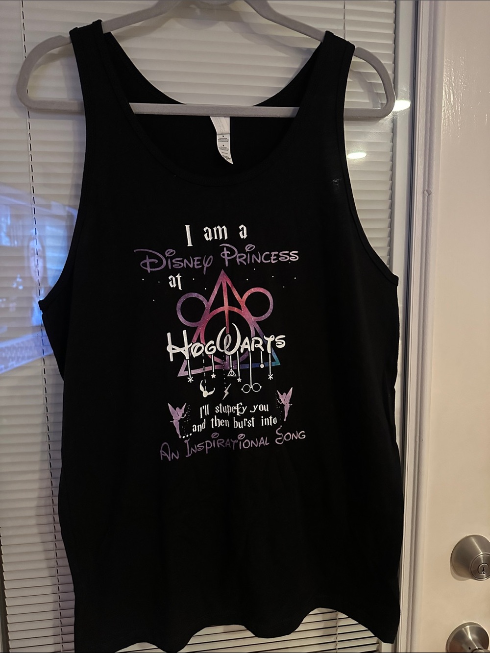 Disney Princess Hogwarts Black Girls' Tank Top